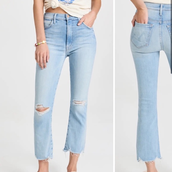 MOTHER Denim - Mother The Hustler Ankle chew jean